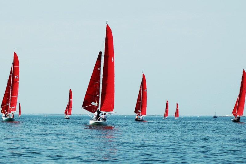 Inaugural Bembridge Redwing National Championship photo copyright Victoria Wilson taken at Bembridge Sailing Club and featuring the Bembridge Redwing class