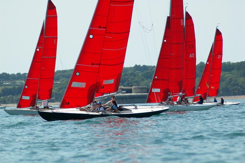 Inaugural Bembridge Redwing National Championship photo copyright Victoria Wilson taken at Bembridge Sailing Club and featuring the Bembridge Redwing class