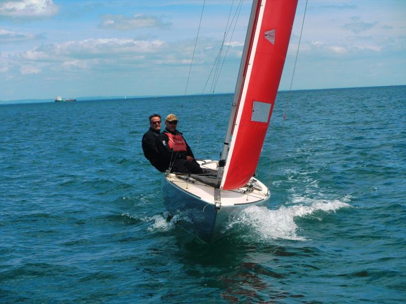 Bembridge Sailing Club Late May Keelboat Racing photo copyright Mike Samuelson taken at Bembridge Sailing Club and featuring the Bembridge Redwing class