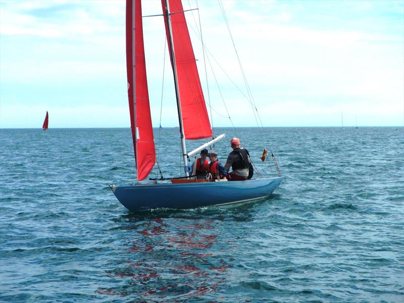 Bembridge Sailing Club Late May Keelboat Racing photo copyright Mike Samuelson taken at Bembridge Sailing Club and featuring the Bembridge Redwing class