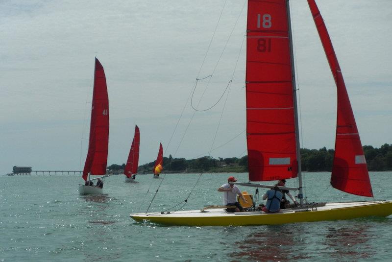 Bembridge SC Mid June Keelboat Racing photo copyright Mike Samuelson taken at Bembridge Sailing Club and featuring the Bembridge Redwing class