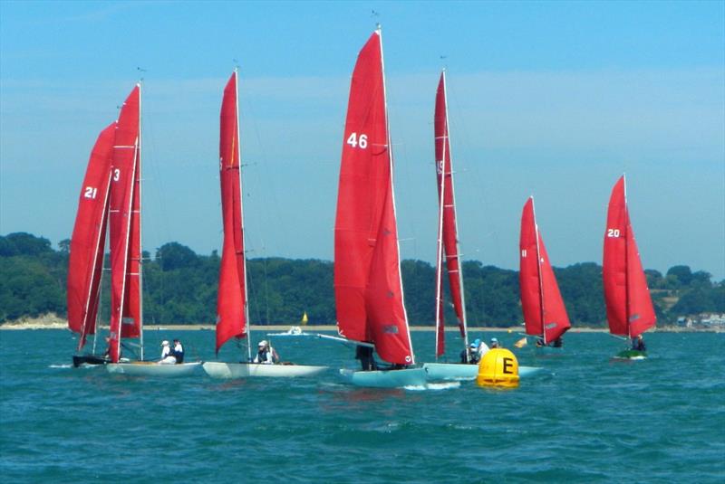 Bembridge SC Keelboat Racing on 25th July 2026 photo copyright Mike Samuelson taken at Bembridge Sailing Club and featuring the Bembridge Redwing class