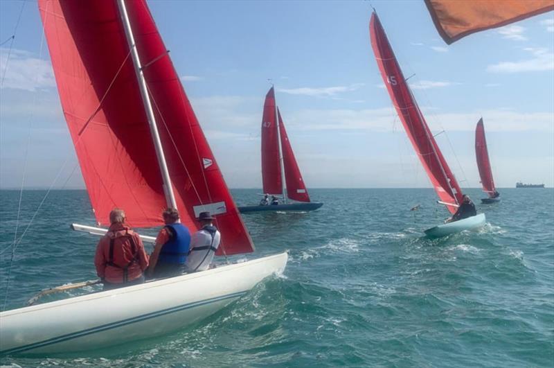 Start line - Bembridge SC Keelboat Racing on 28th July 2026 - photo © Mike Samuelson