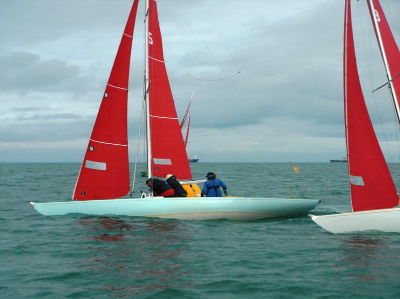 Bembridge Sailing Club mid-September Keelboat Racing photo copyright Mike Samuelson taken at Bembridge Sailing Club and featuring the Bembridge Redwing class