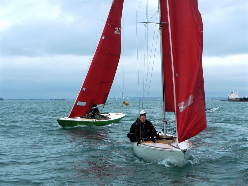 Bembridge Sailing Club mid-September Keelboat Racing photo copyright Mike Samuelson taken at Bembridge Sailing Club and featuring the Bembridge Redwing class