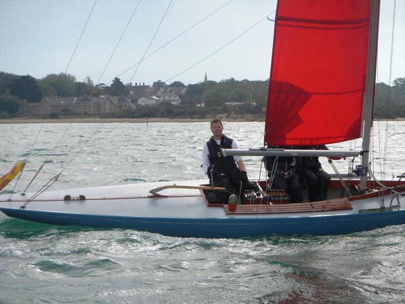 Bembridge SC late September Keelboat Racing photo copyright Mike Samuelson taken at Bembridge Sailing Club and featuring the Bembridge Redwing class
