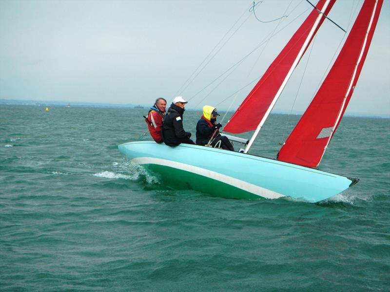 Bembridge SC late September Keelboat Racing photo copyright Mike Samuelson taken at Bembridge Sailing Club and featuring the Bembridge Redwing class