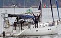 Brazilian Bruno Baqueiro on board Beneteau 411, Arribasaia