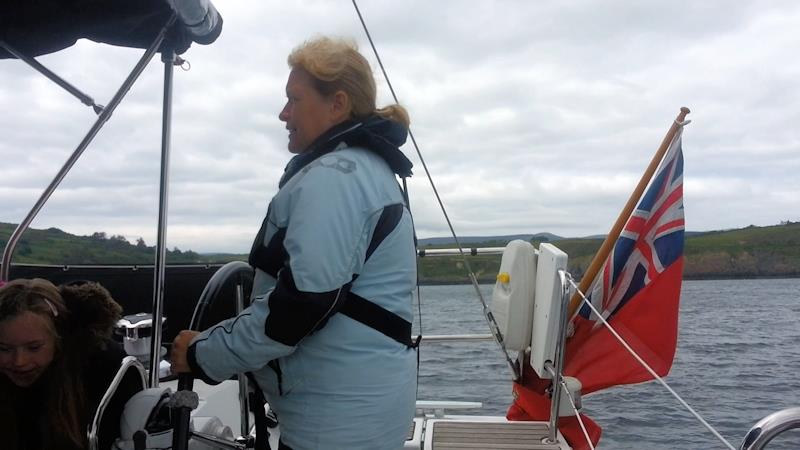 A 48ft Beanatau Oceanis adapted for the charity Sailing for the Disabled photo copyright Gaynor Portlock taken at Liverpool Yacht Club and featuring the Beneteau class