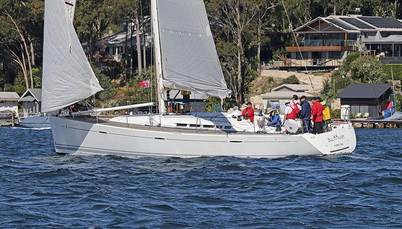 Matthew Grayson's First 50, Bull Rush photo copyright John Curnow taken at Royal Prince Alfred Yacht Club and featuring the Beneteau class