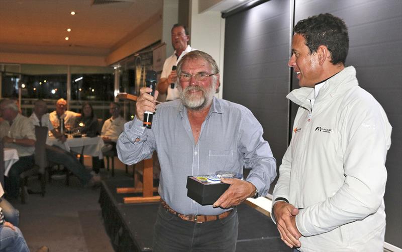 Bob Swan is a tremendous character and loves coming to both Beneteau Cups each year photo copyright John Curnow taken at Royal Prince Alfred Yacht Club and featuring the Beneteau class