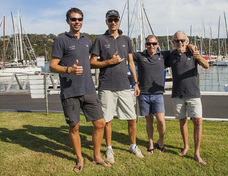 Old friends, the crew of Elara photo copyright John Curnow taken at Royal Prince Alfred Yacht Club and featuring the Beneteau class