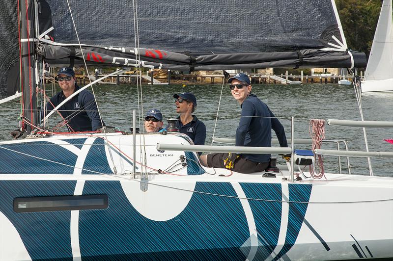 First race out, and you win! Nice one Blizzard photo copyright John Curnow taken at Royal Prince Alfred Yacht Club and featuring the Beneteau class