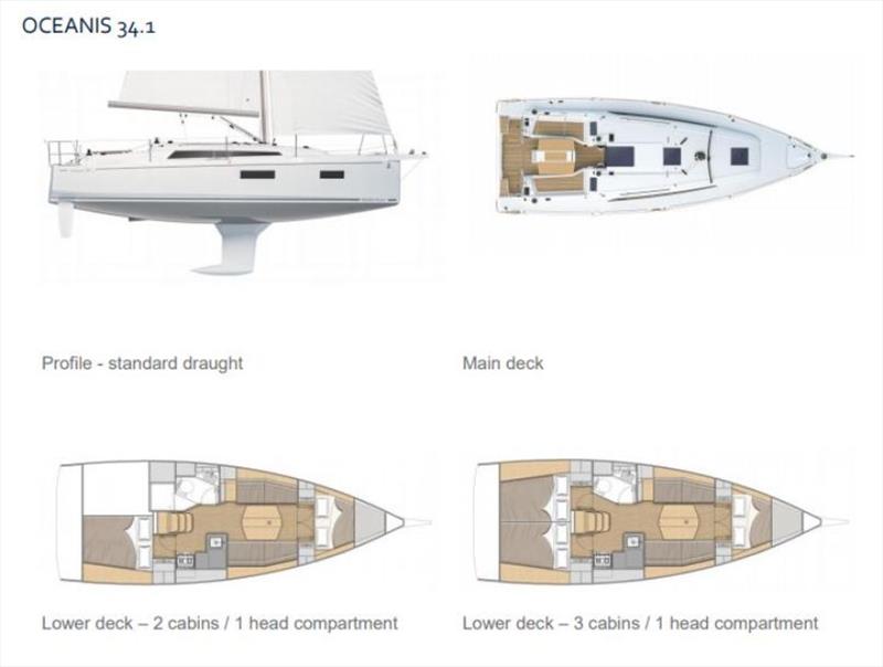 Oceanis 34.1 - photo © Beneteau