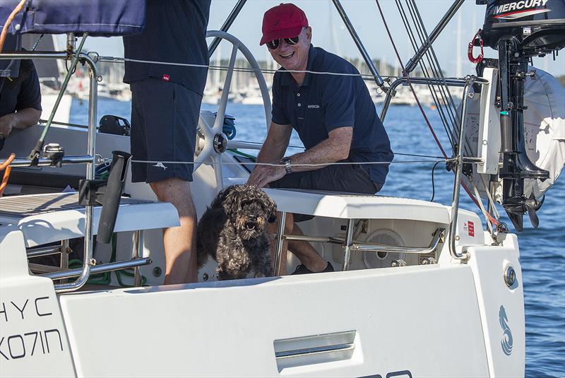 The Tactician on Escape. 2022 Beneteau Pittwater Cup photo copyright John Curnow taken at Royal Prince Alfred Yacht Club and featuring the Beneteau class