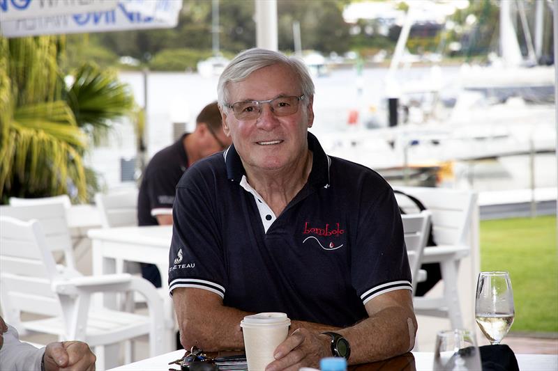 A charming gentleman. David Boekemann of Bombolo. 2022 Beneteau Pittwater Cup photo copyright John Curnow taken at Royal Prince Alfred Yacht Club and featuring the Beneteau class