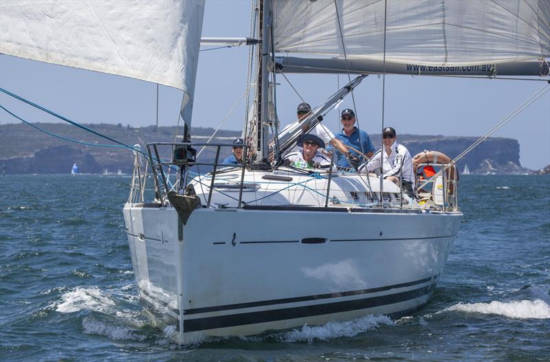 Iago on the way back from Manly photo copyright John Curnow taken at Cruising Yacht Club of Australia and featuring the Beneteau class