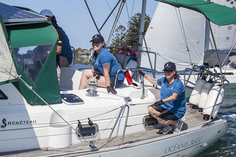 The crew on board Philippe Maes' Libertine sailed well, and happily, nearly getting onto the podium in the end photo copyright John Curnow taken at Cruising Yacht Club of Australia and featuring the Beneteau class