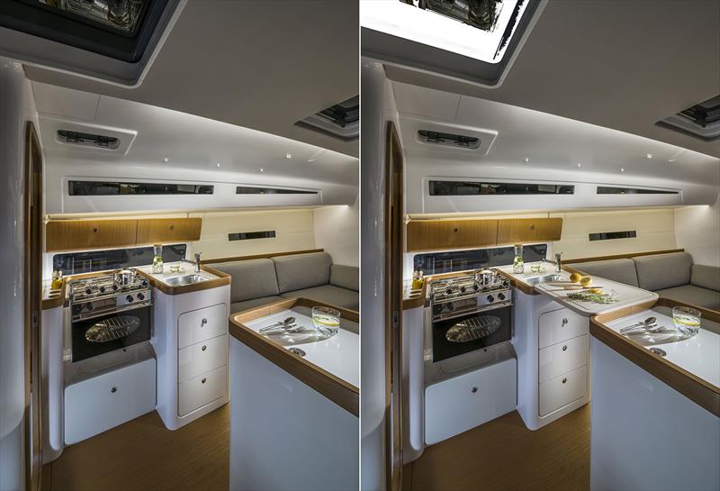 Galley - Beneteau First 36 - photo © Beneteau