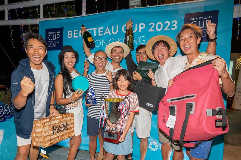 Beneteau Cup - Hong Kong 2023 photo copyright Panda Man / Takumi Images taken at Aberdeen Boat Club and featuring the Beneteau class