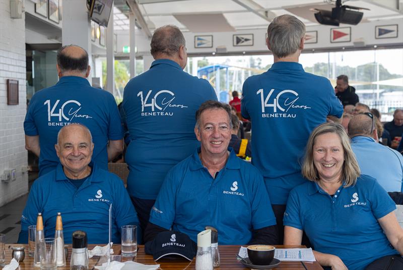 Currawong celebrating Benteau's 140 years photo copyright Jennifer McKinnon taken at Royal Prince Alfred Yacht Club and featuring the Beneteau class