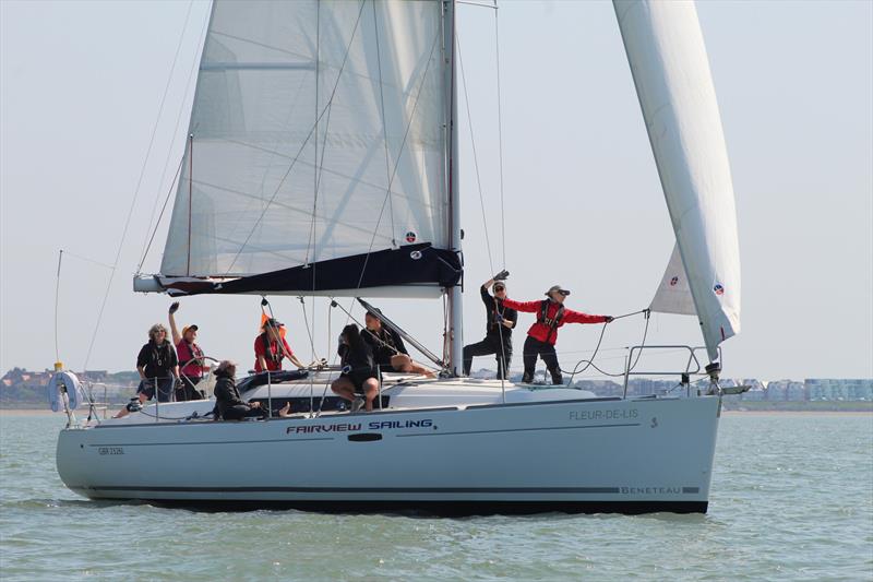 Siren Sisters team wins UK Firefighters Sailing Championship - photo © UKFSC