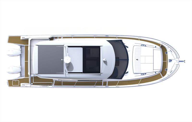 Antares 12 Coupe - Top view with Soft-Top (optional) photo copyright Groupe Beneteau taken at  and featuring the Beneteau class