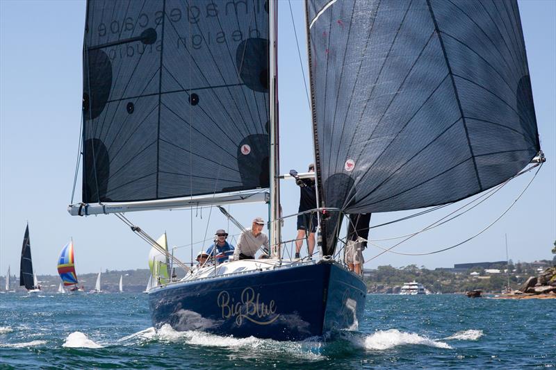 The Big Blue relishing the glorious conditions - 2025 Beneteau Cup photo copyright John Curnow taken at Cruising Yacht Club of Australia and featuring the Beneteau class