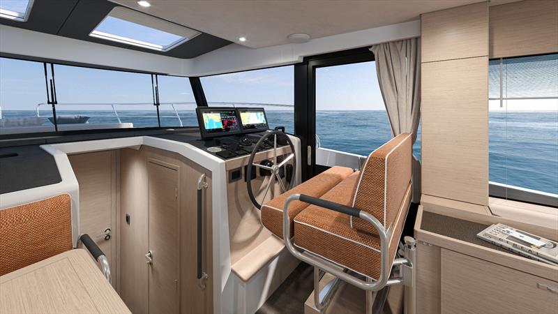 Swift Trawler 43 Flybridge - Rendering photo copyright Groupe Beneteau taken at  and featuring the Beneteau class
