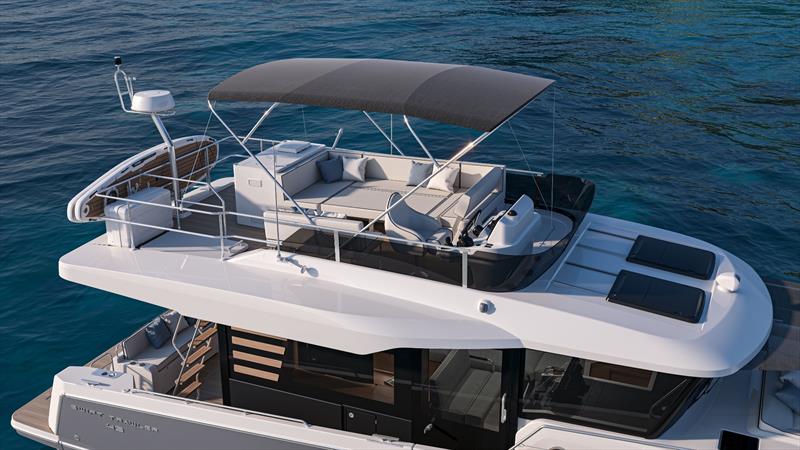 Swift Trawler 43 Flybridge - Rendering photo copyright Groupe Beneteau taken at  and featuring the Beneteau class