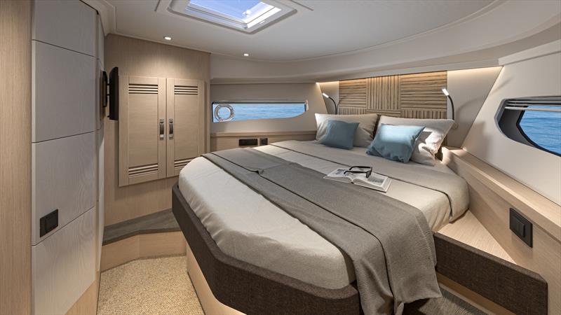 Swift Trawler 43 Flybridge - Rendering photo copyright Groupe Beneteau taken at  and featuring the Beneteau class
