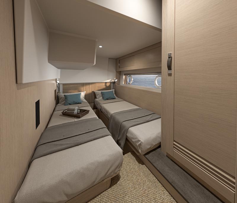 Swift Trawler 43 Flybridge - Rendering photo copyright Groupe Beneteau taken at  and featuring the Beneteau class