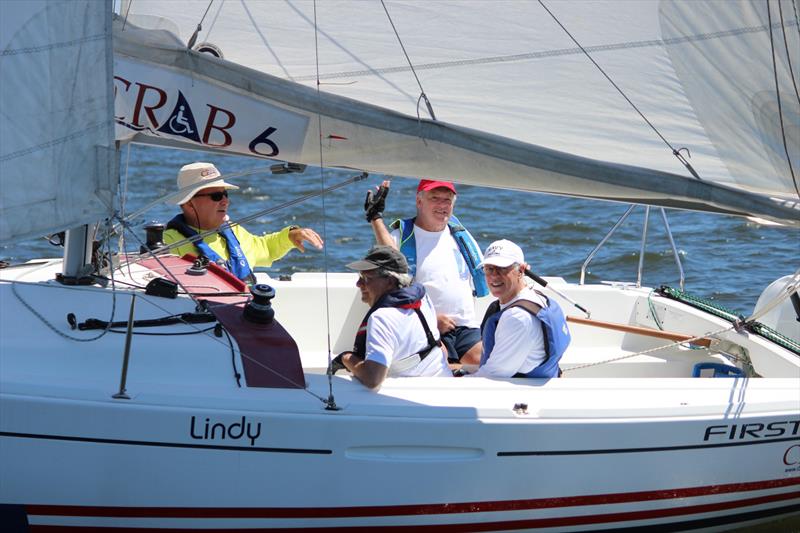 Recovering Warriors Sailing Regatta photo copyright CRAB Sailing taken at Chesapeake Region Accessible Boating and featuring the Beneteau First 22A class