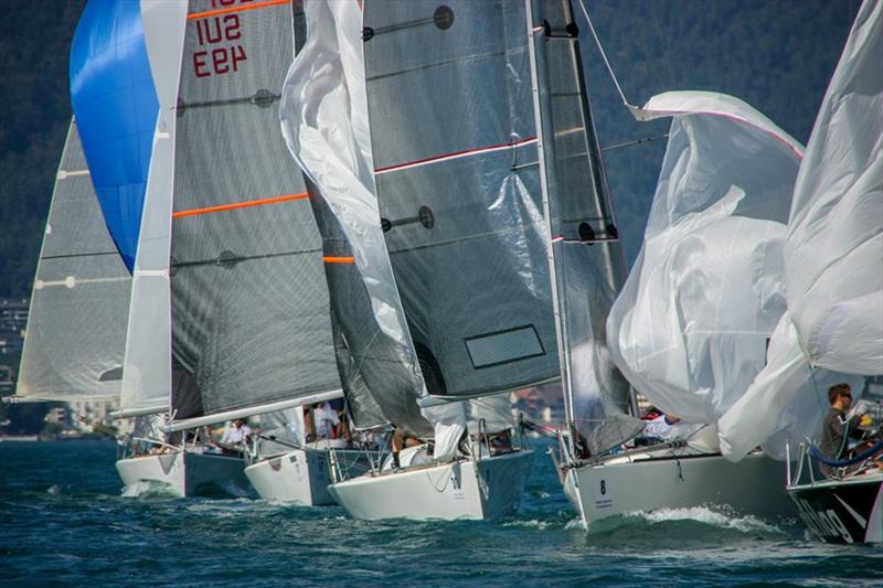 Platu 25 Worlds at Brunnen, Switzerland day 1 photo copyright Platu 25 Worlds taken at Regattaverein Brunnen and featuring the Platu 25 class