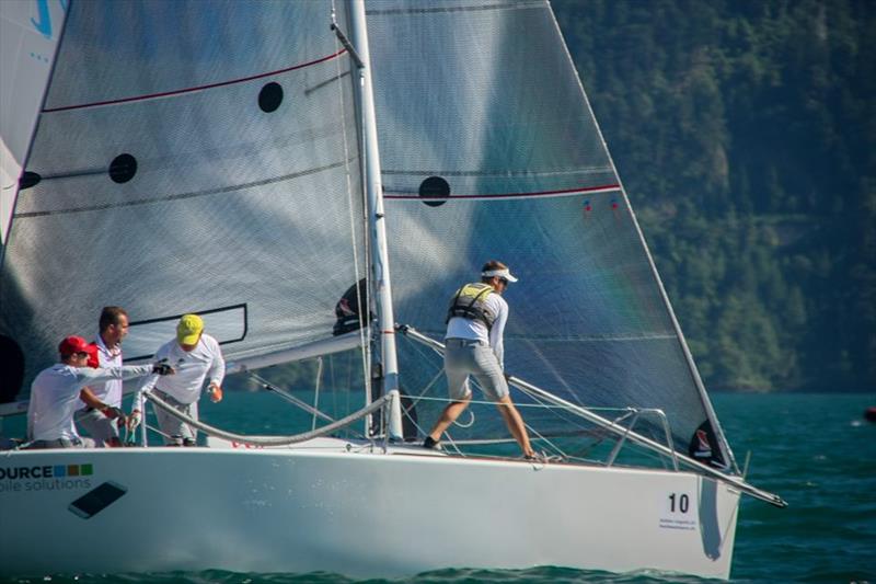 La Burra on day 3 of the Platu 25 Worlds at Brunnen, Switzerland - photo © Platu 25 Worlds