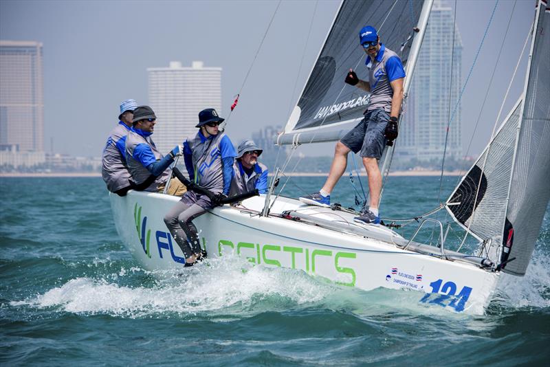 OMYC Platu Thai Nationals 2021 photo copyright K Tanathorn Kuanchob taken at Ocean Marina Yacht Club and featuring the Platu 25 class