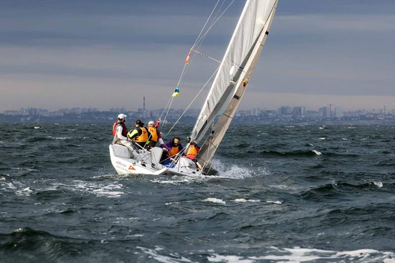 Platu25 club series racing at Odessa, Ukraine photo copyright Odessa Racing Yacht Club taken at Odessa Racing Yacht Club and featuring the Platu 25 class