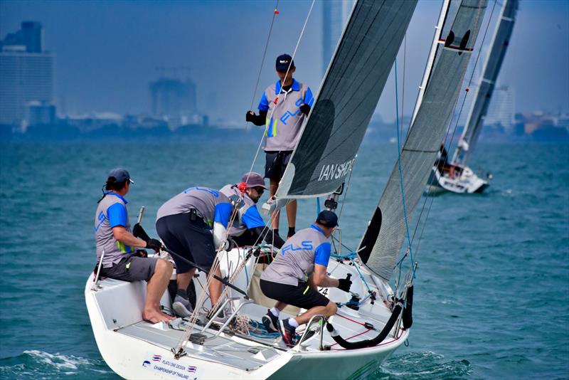 OMYC Thai Platu Champs 2021 photo copyright K Tanathorn / FLS taken at Ocean Marina Yacht Club and featuring the Platu 25 class