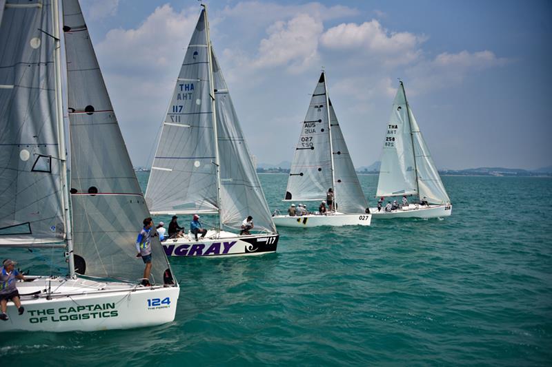 OMYC Thai Platu Championship 2022 photo copyright K Tony Tanathorn taken at Ocean Marina Yacht Club and featuring the Platu 25 class