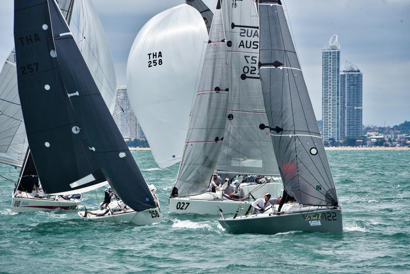 OMYC Thai National Platu Champs - Round 2 photo copyright K Toby Tanathorn taken at Ocean Marina Yacht Club and featuring the Platu 25 class