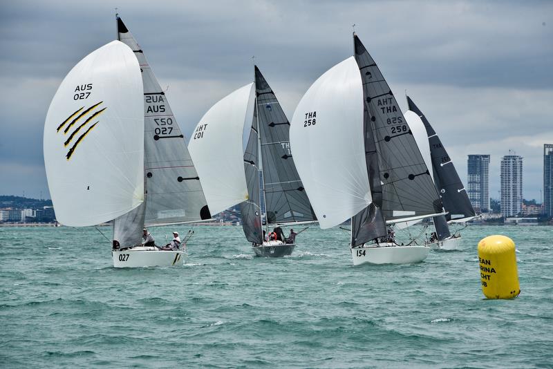 OMYC Thai National Platu Champs - Round 2 photo copyright K Toby Tanathorn taken at Ocean Marina Yacht Club and featuring the Platu 25 class