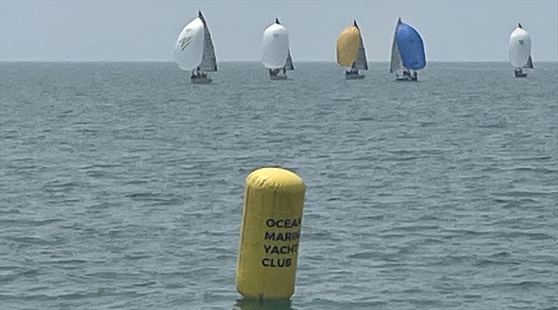 Running line. OMJ Platu Champs of Thailand 2023 photo copyright Kev Scott taken at Ocean Marina Yacht Club and featuring the Platu 25 class