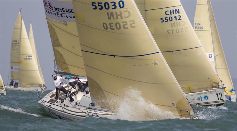 China Cup International Regatta day 2 photo copyright China Cup / Studio Borlenghi taken at Royal Hong Kong Yacht Club and featuring the Beneteau 40.7 class