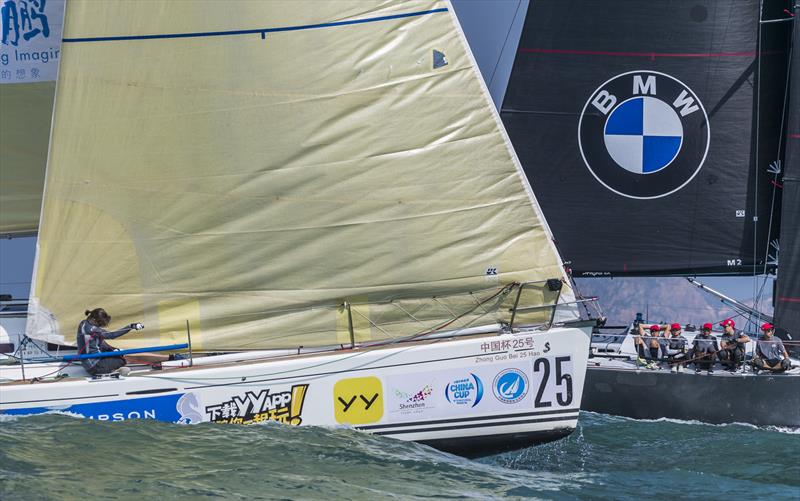 Hong Kong to Shenzhen passage race opens the 11th edition of the China Cup International Regatta photo copyright China Cup / Studio Borlenghi taken at  and featuring the Beneteau 40.7 class