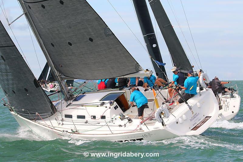 Musketeer - Cowes Week day 1 photo copyright Ingrid Abery / www.ingridabery.com taken at Cowes Combined Clubs and featuring the Beneteau 40.7 class