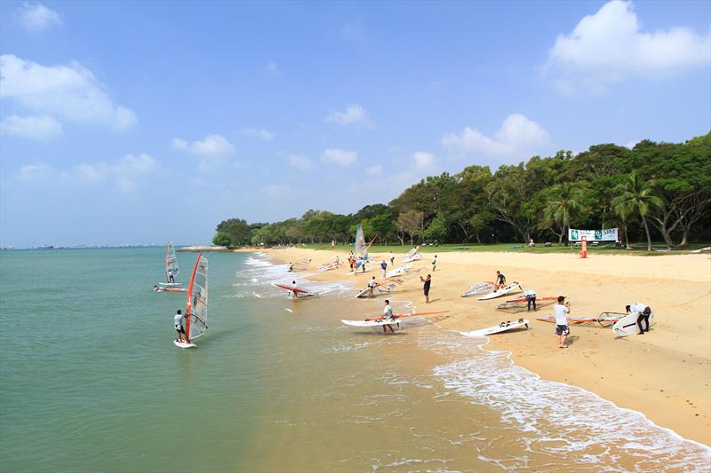Singapore Open Asian Windsurfing Championship day 1 - photo © Howie Choo