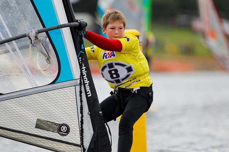 Action from the 2013 Team 15 Champions Cup photo copyright Paul Wyeth / RYA taken at Rutland Sailing Club and featuring the Bic Techno class