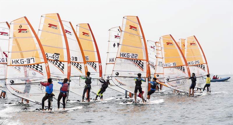 Hong Kong Race Week day 3 photo copyright Hong Kong Race Week / Guy Nowell taken at Royal Hong Kong Yacht Club and featuring the Bic Techno class