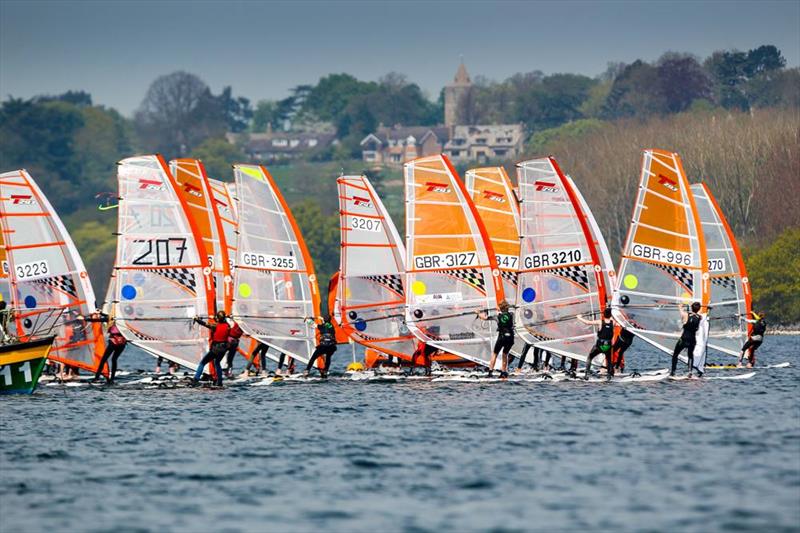 Boards at the 2016 RYA Eric Twiname Championships - photo © Paul Wyeth / RYA