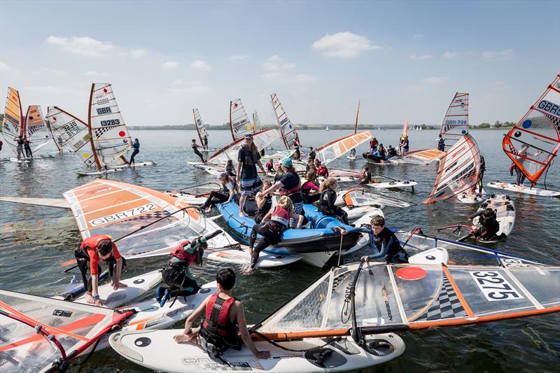 Fun in the sun at Eric Twiname Junior Championships - photo © Nick Dempsey / RYA